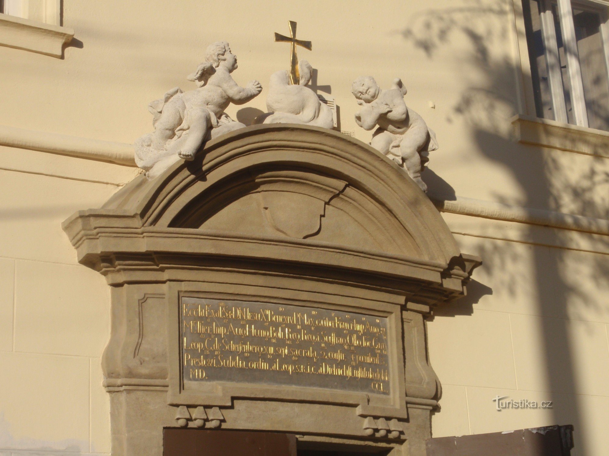 Castle Chapel Elevation of St. Crosses in Sokolnice