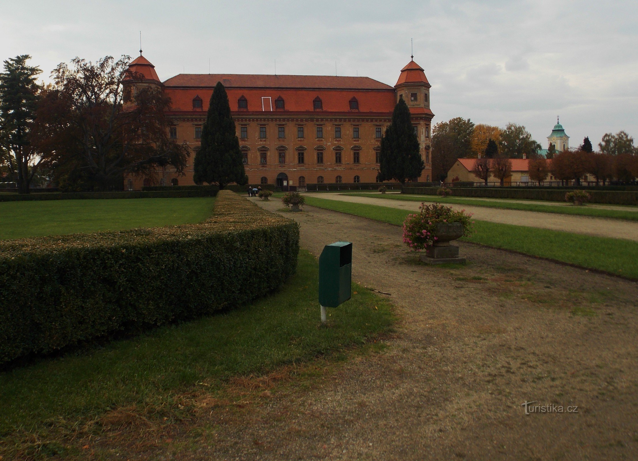 Kasteeltuin in Holešov