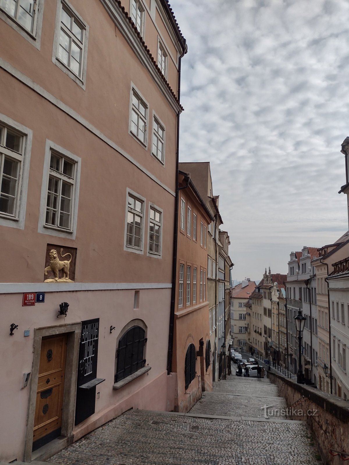 Escadas do castelo