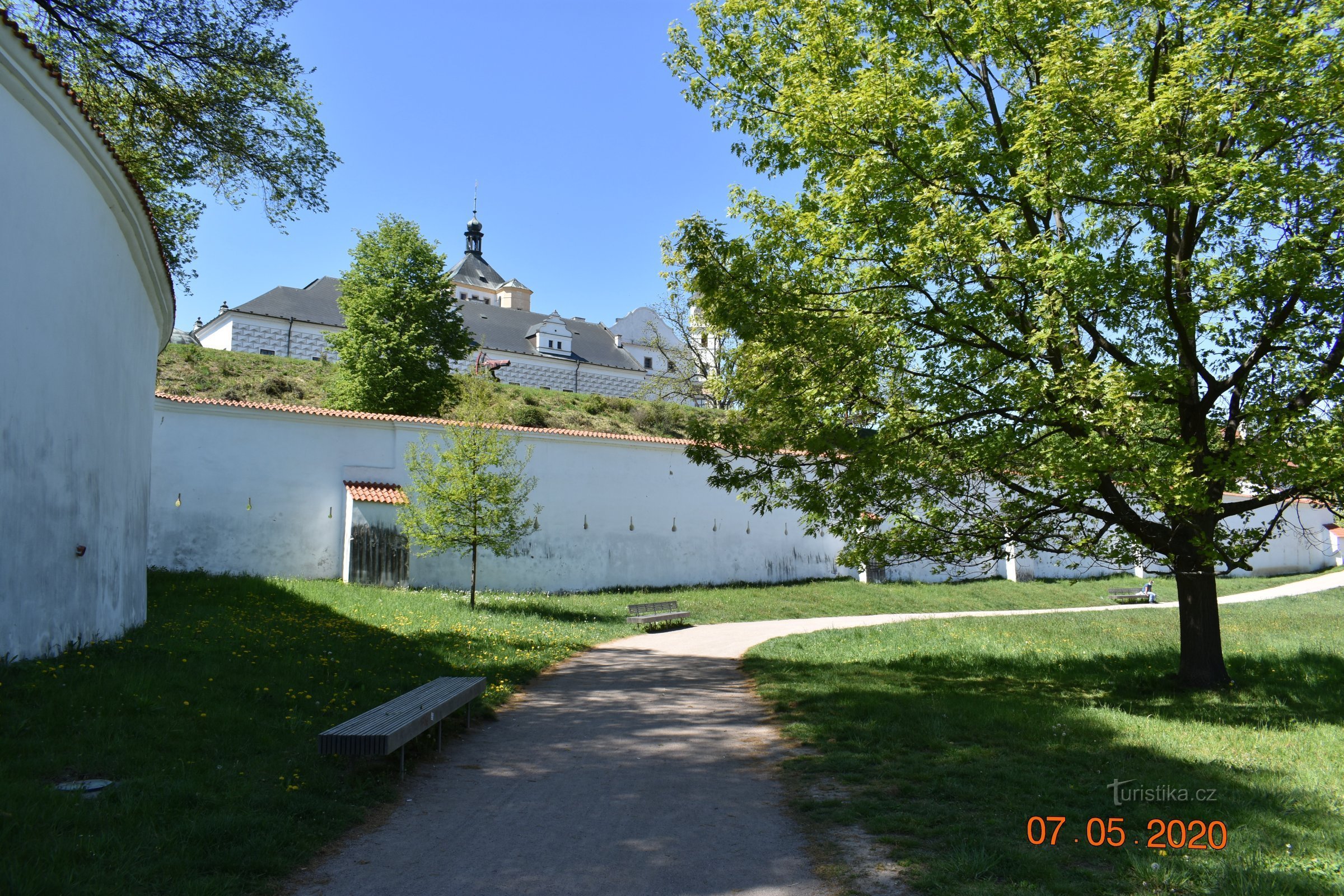 Bastioni del castello di Pardubice