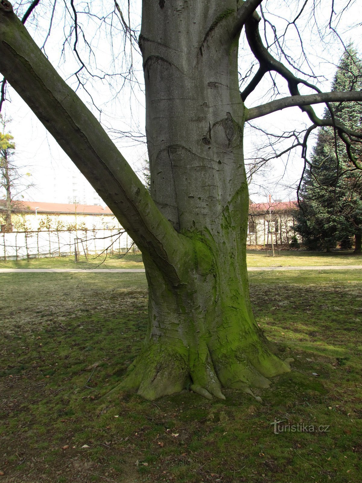 Jardim do castelo em Lipník nad Bečvou