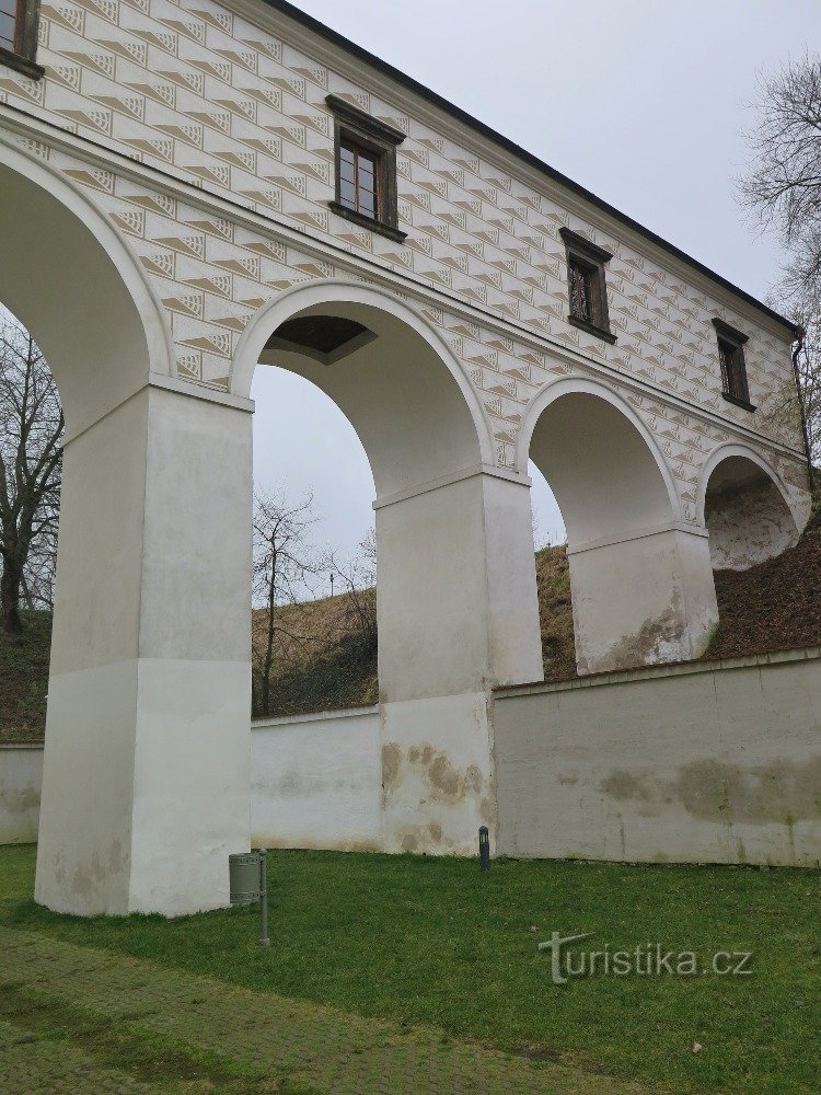 kasteel overdekte brug