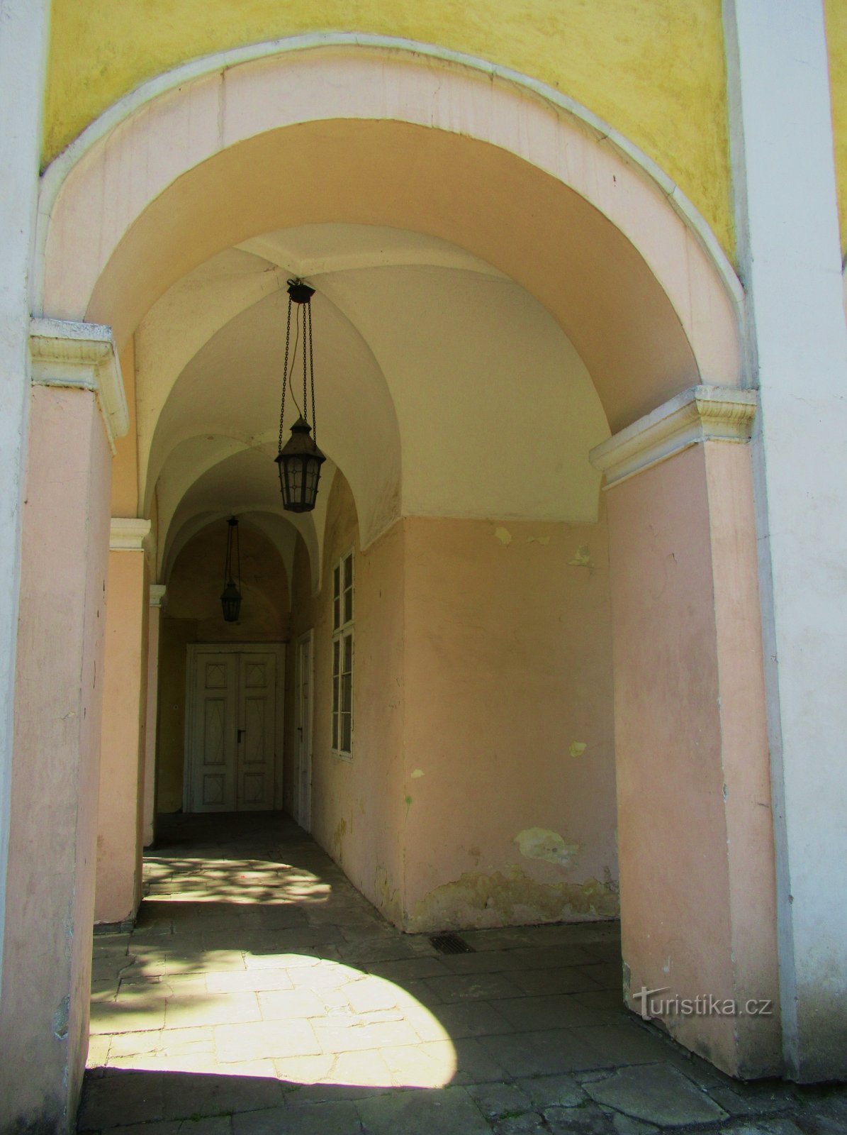 Casa de veraneio do castelo em Opočno