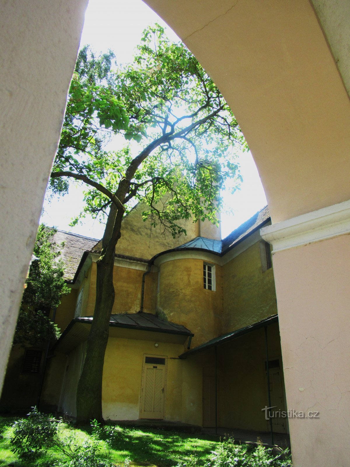 Casa de veraneio do castelo em Opočno