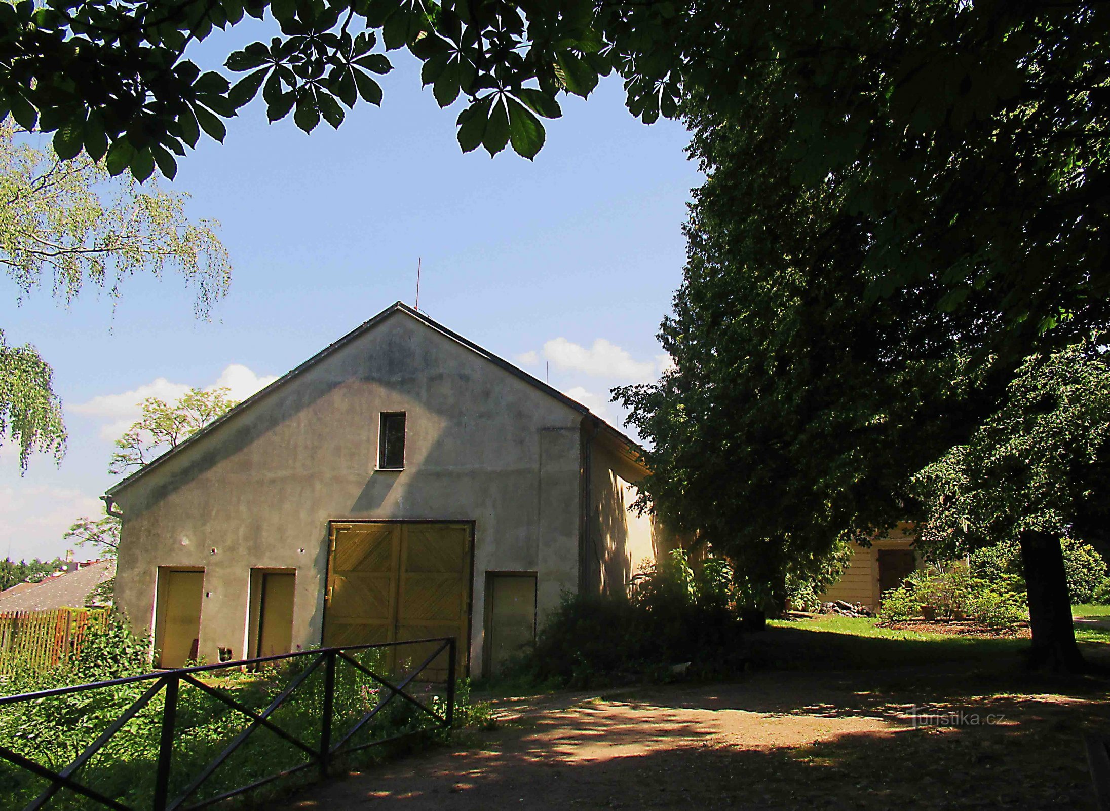 serre de palmier du château