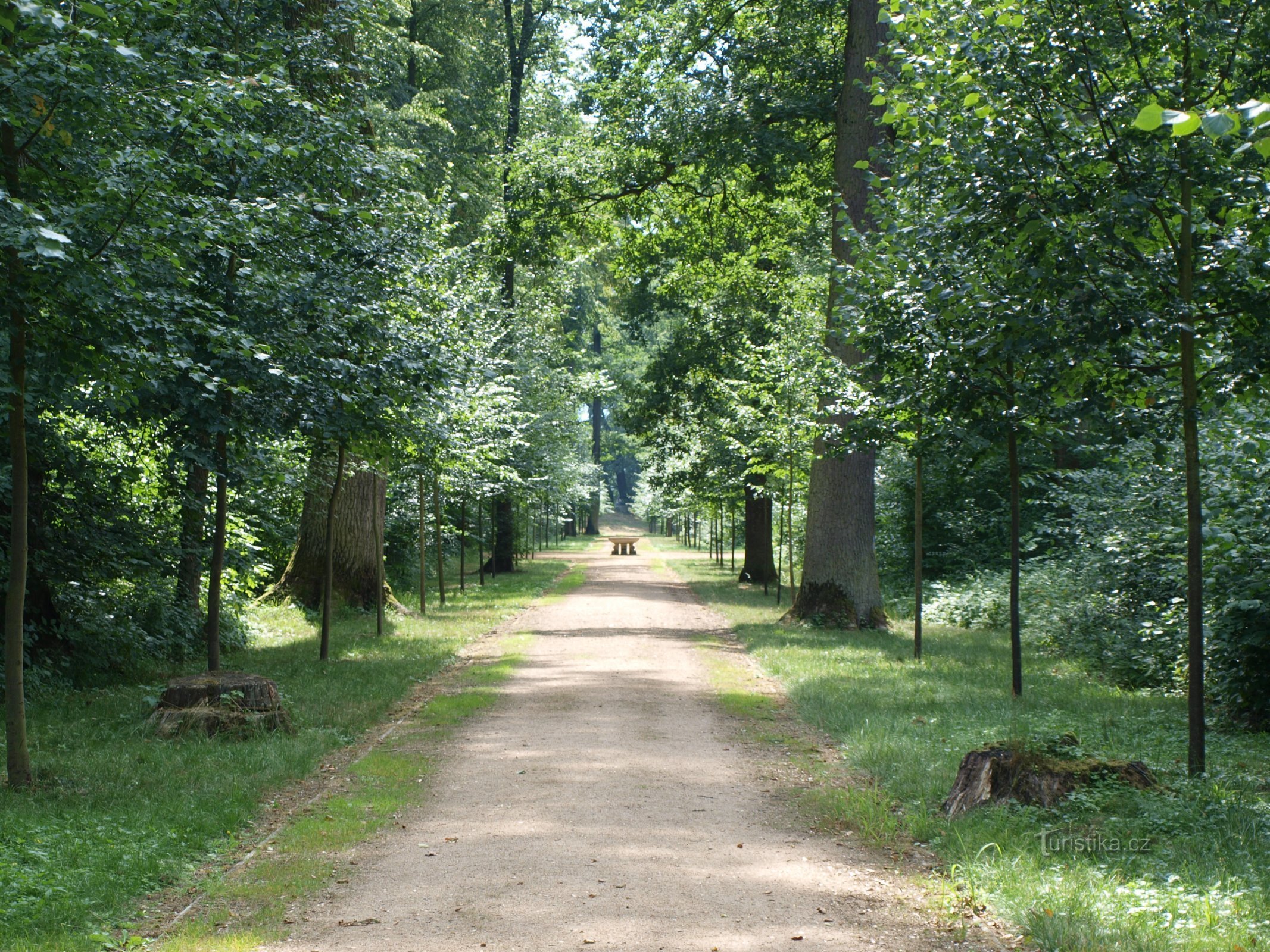 Parco del castello di Kacina