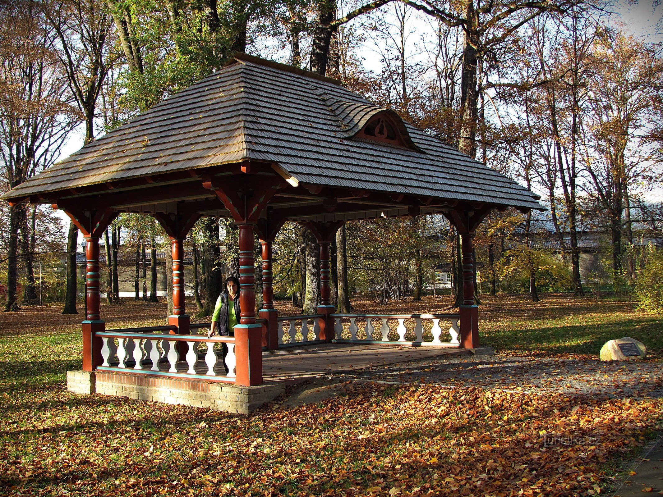 Kasteelpark Kinsky in Valašské Meziříčí