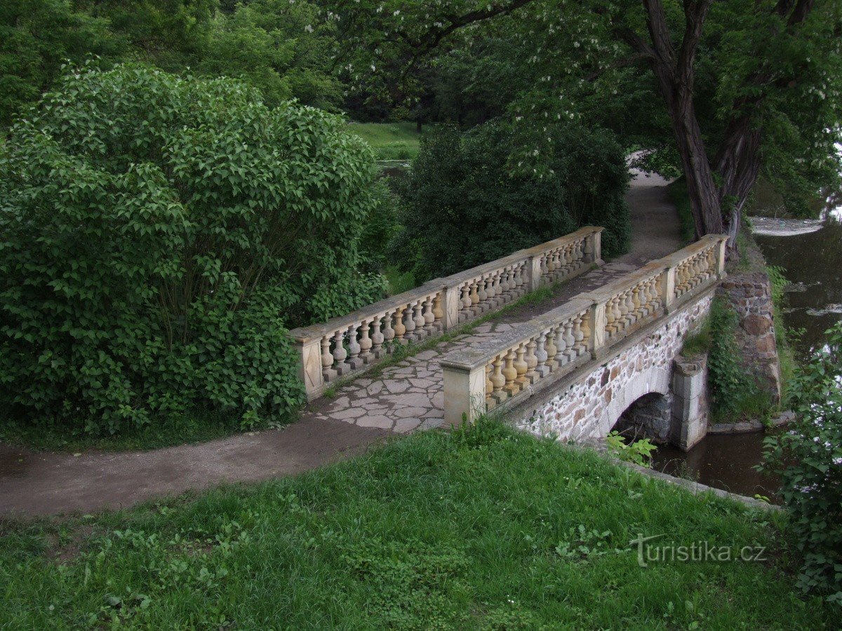 Schlosspark Klášterec nad Ohří