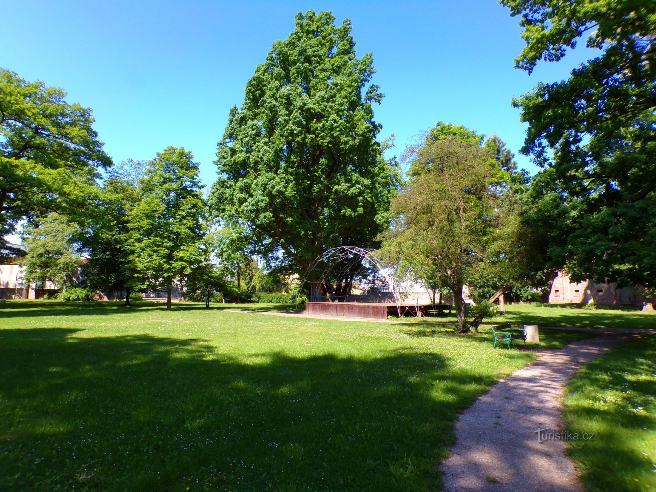 Zámecký park (Lázně Bělohrad, 31.5.2022)