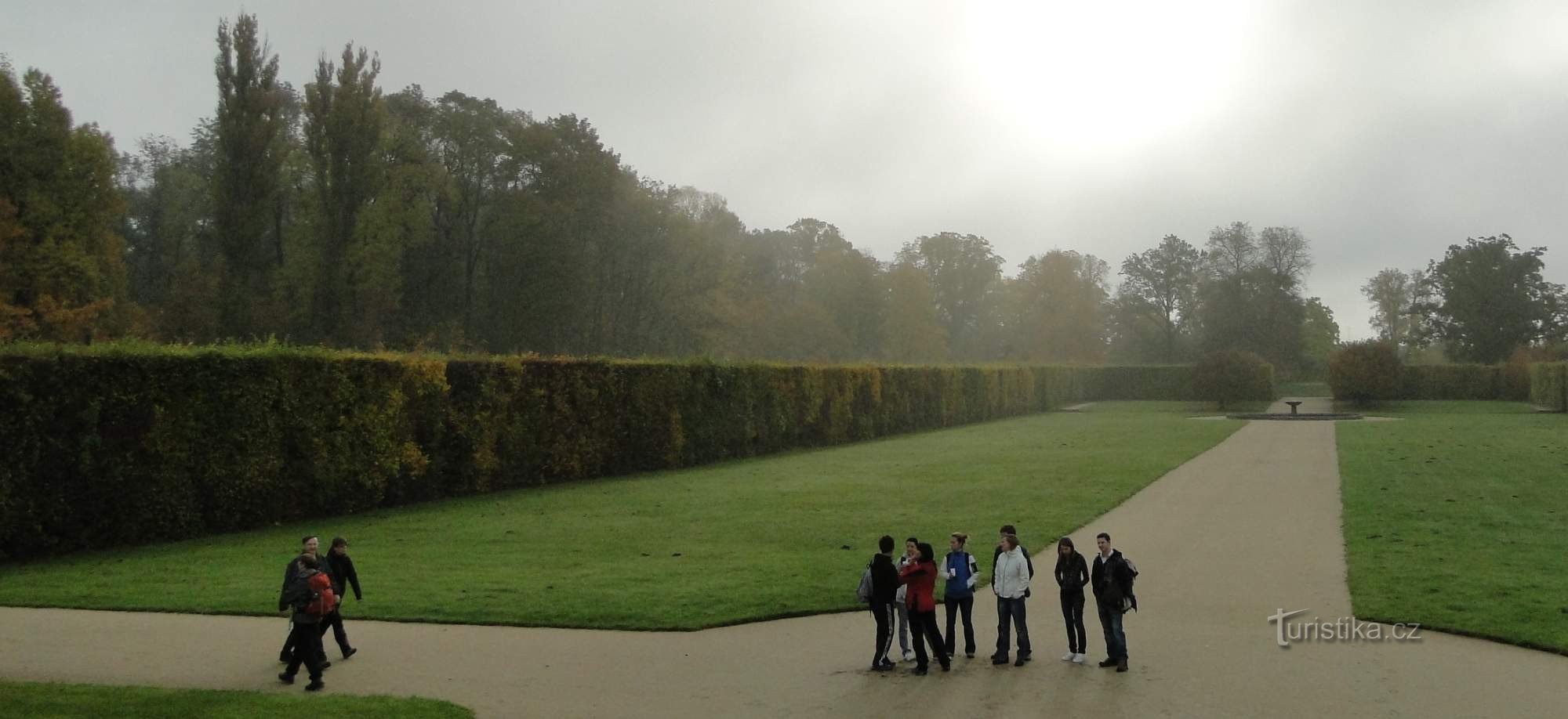 Parque del castillo de Milotice