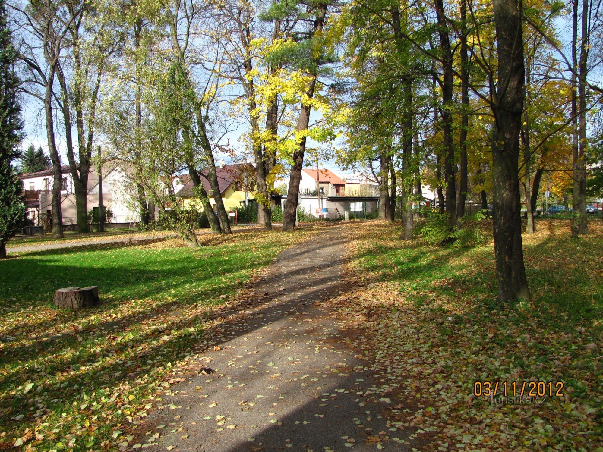 Πάρκο του Κάστρου - Πάρκο Božena Němcová στην Καρβίνα