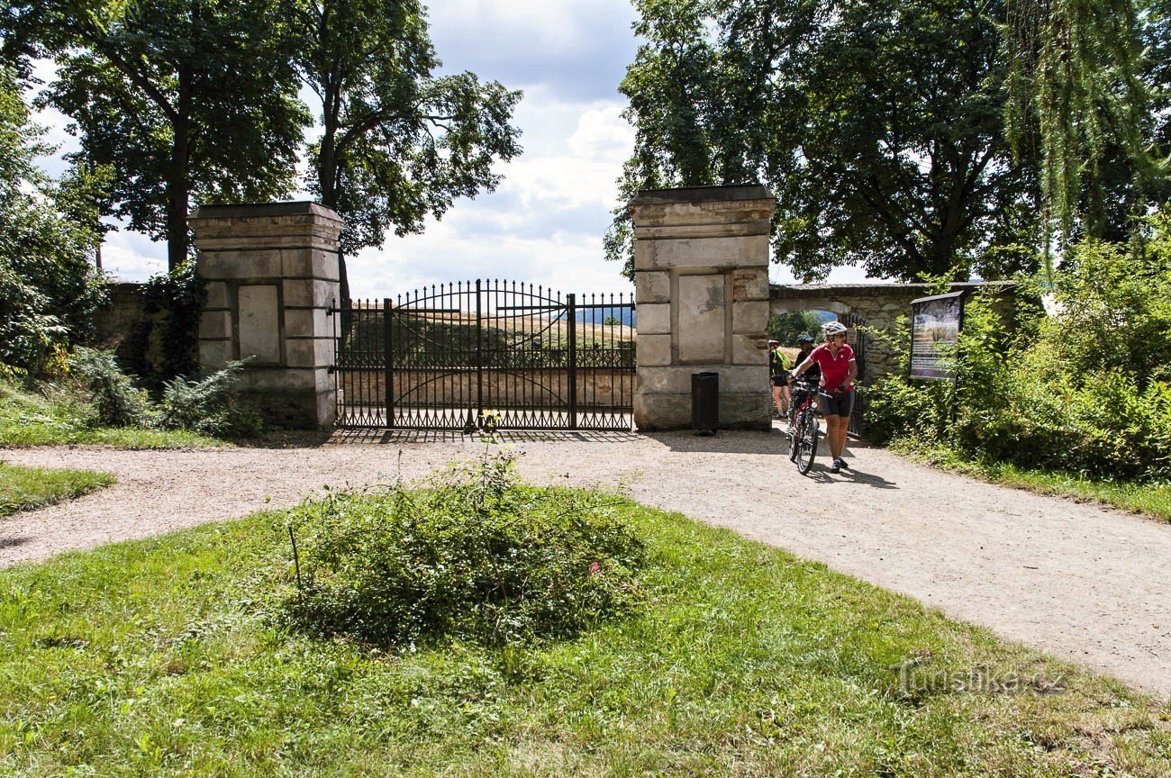 Schlosspark in Rájc