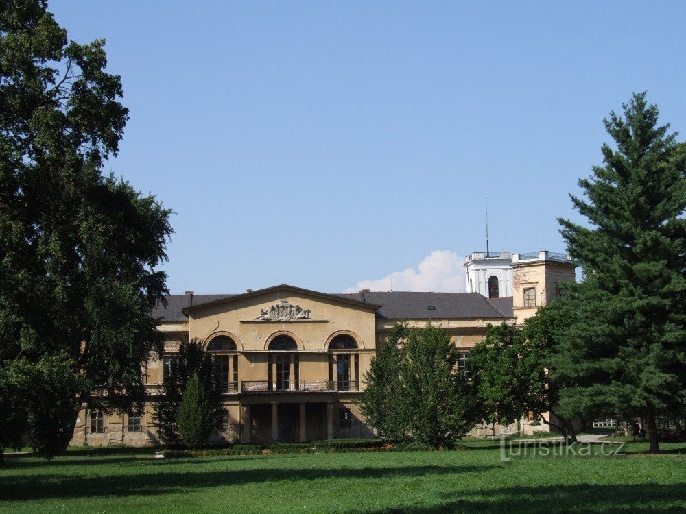 Park zamkowy w Veselí nad Moravou