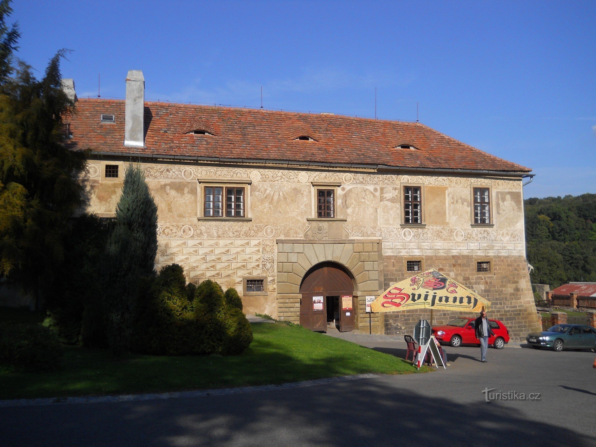 il castello e il castello di Staré Hrady