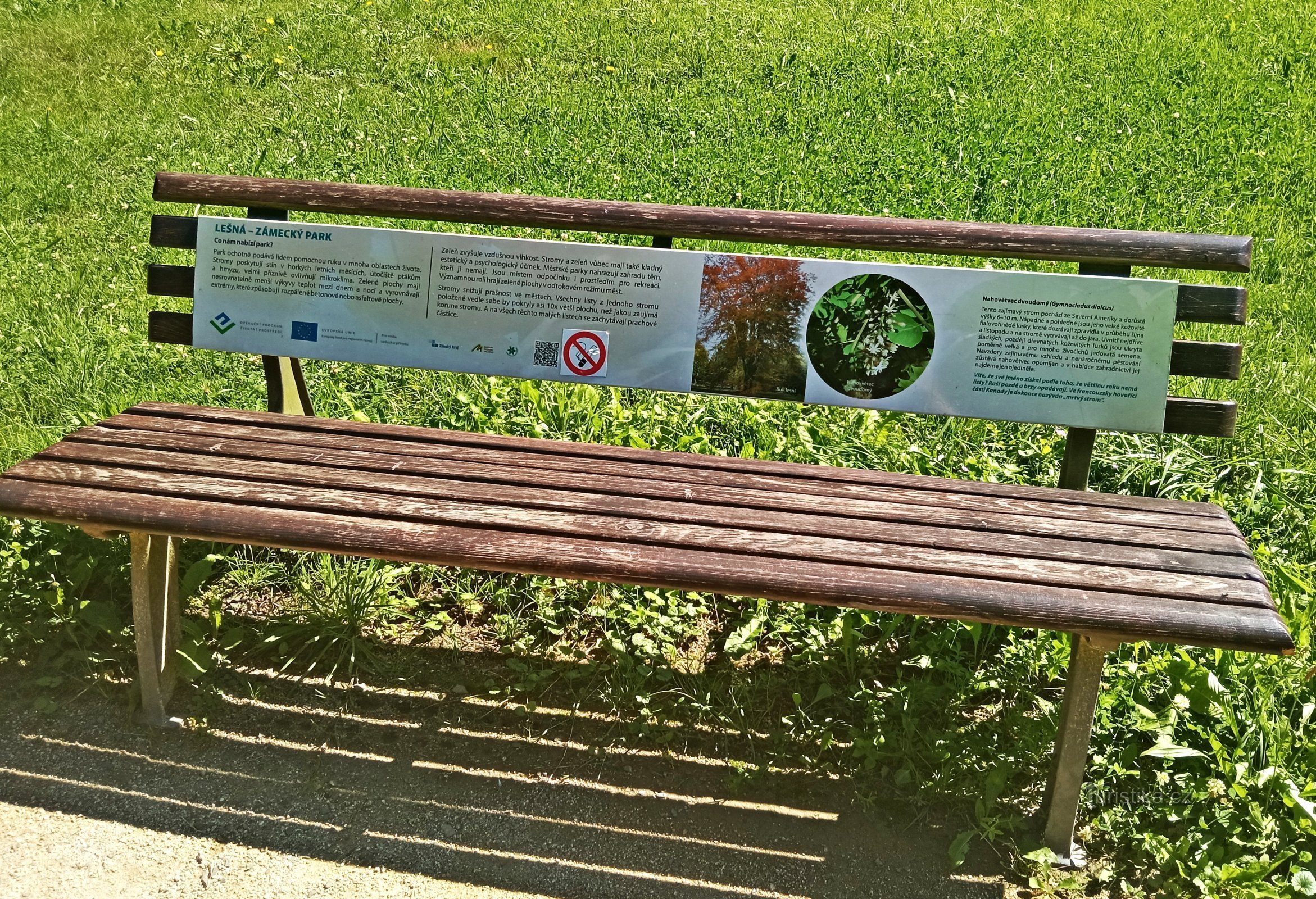 Kasteel en park Lešná in Valašské Meziříčí