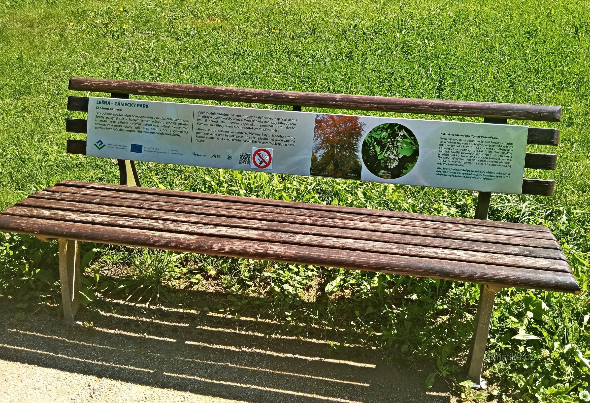 Castillo y parque de Lešná en Valašské Meziříčí