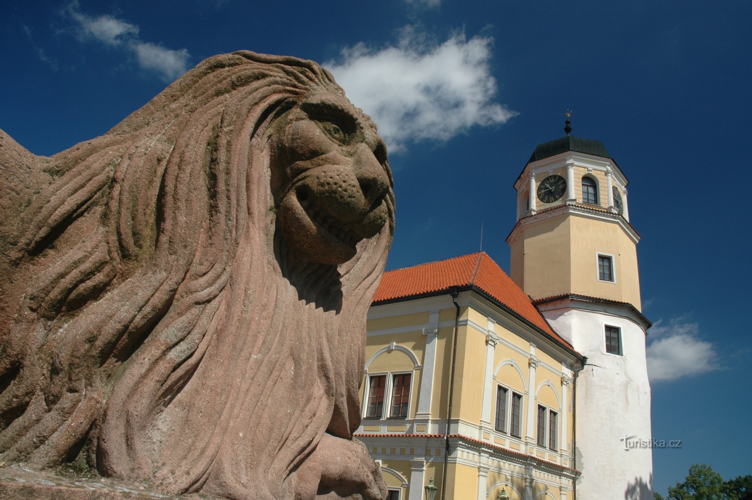 Kasteel en park Vlašim