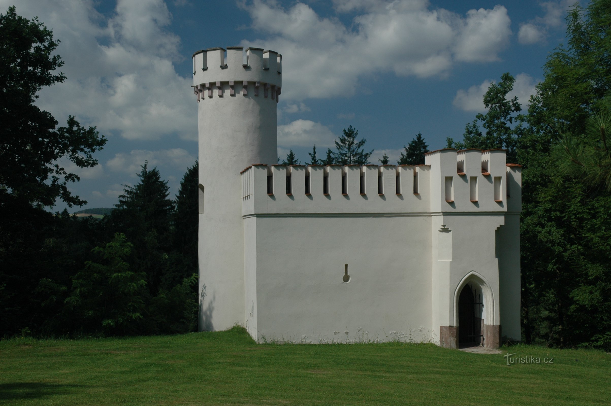 Vlašim slott och park