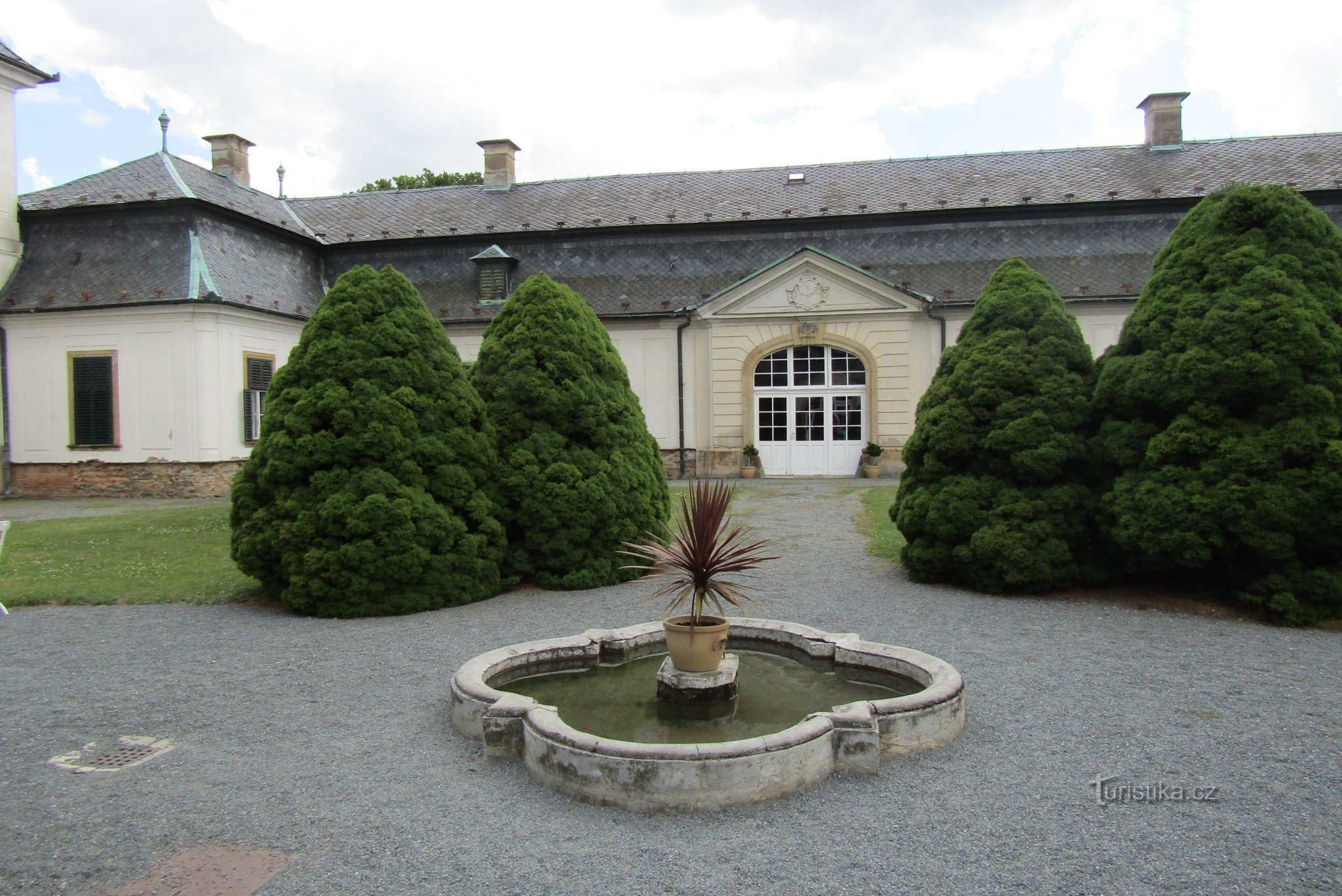 Kasteel en kasteelruïne in Náměšt na Hané