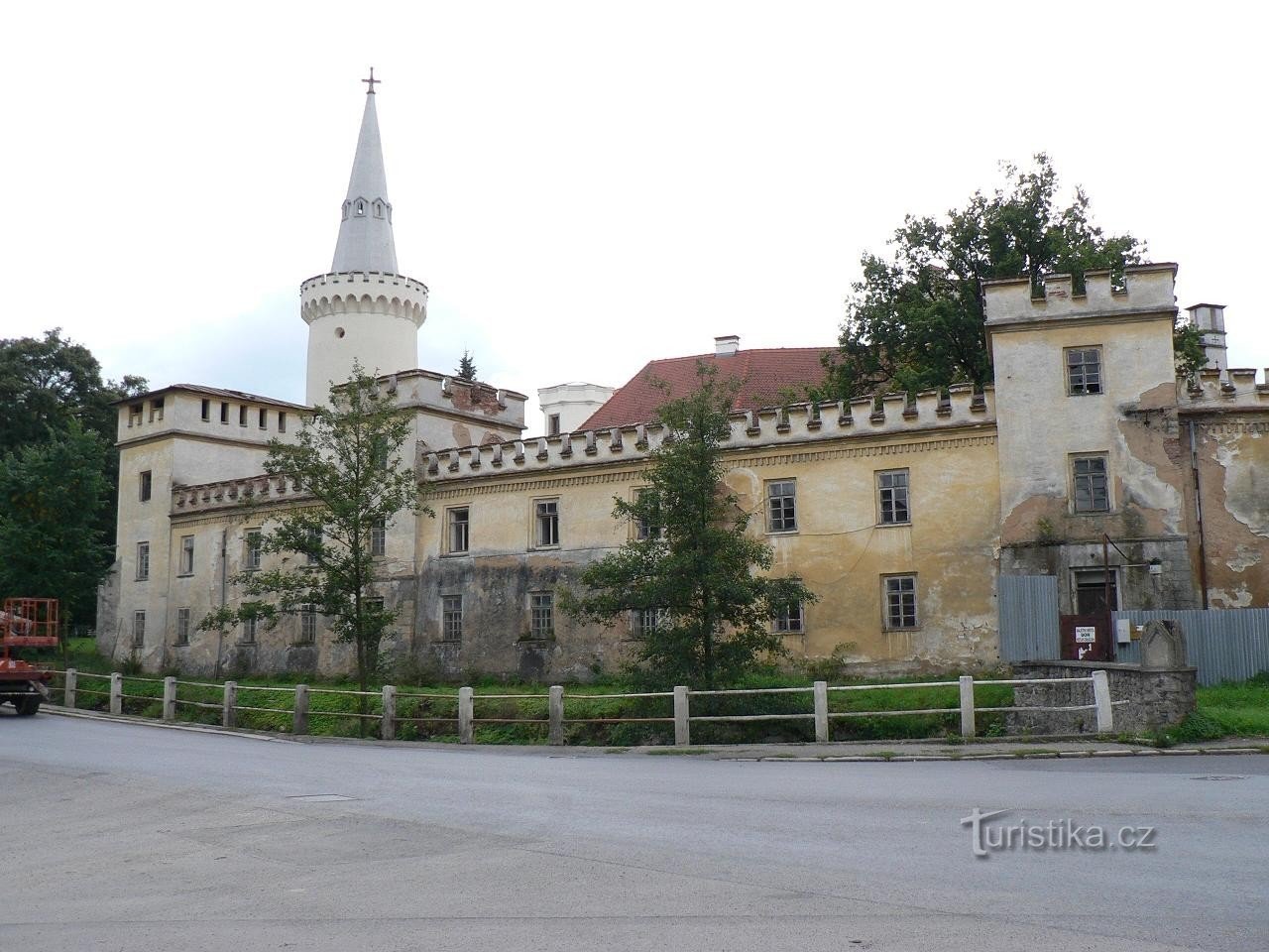 Château de Bor, vue générale