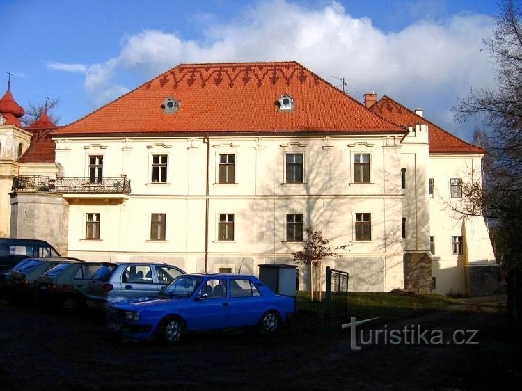 Zamek: widok z przodu zamku