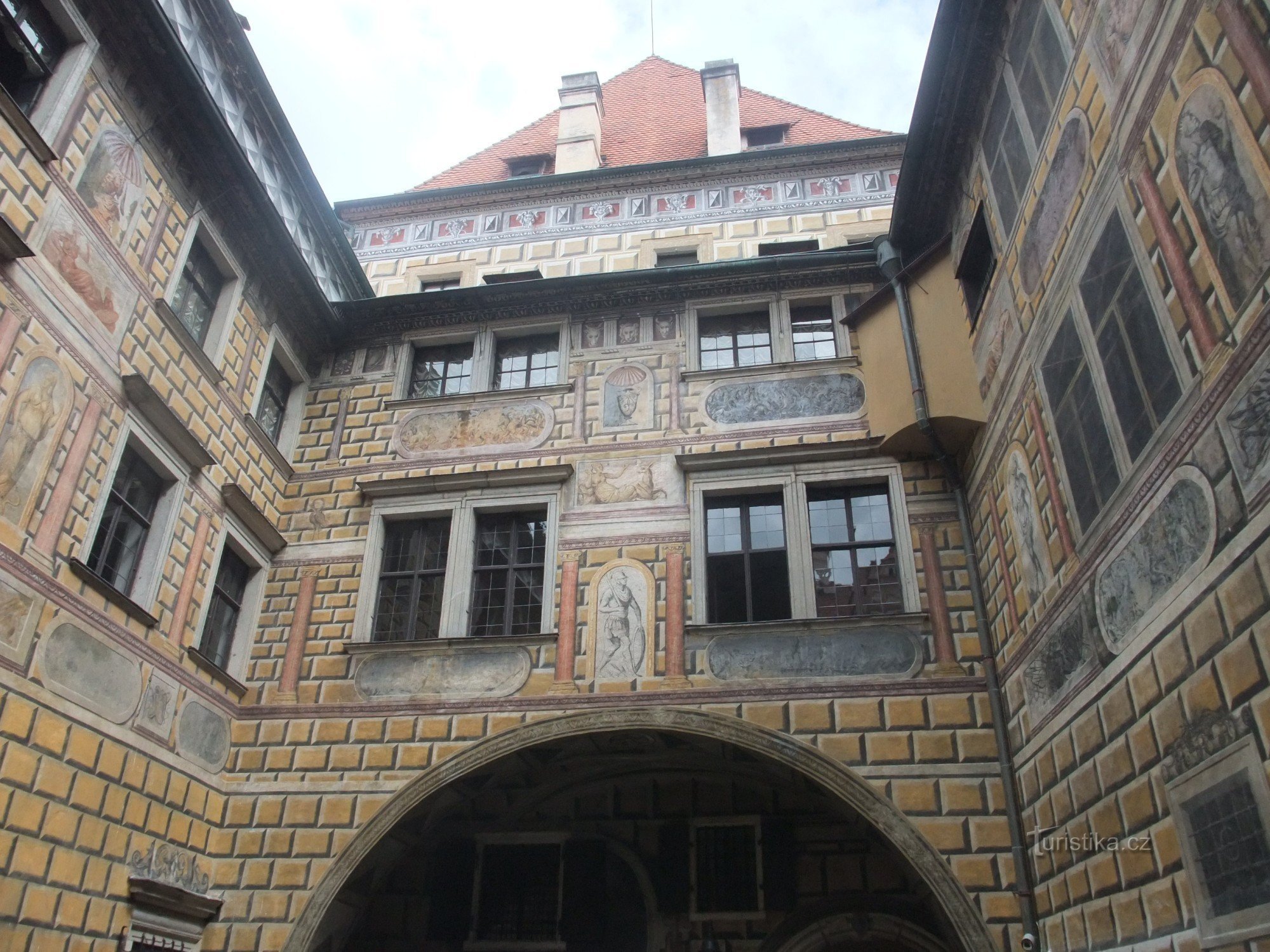 Český Krumlov vár