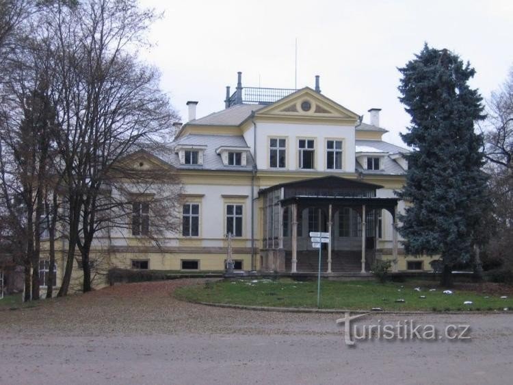 Château : L'entrée principale du bâtiment du château