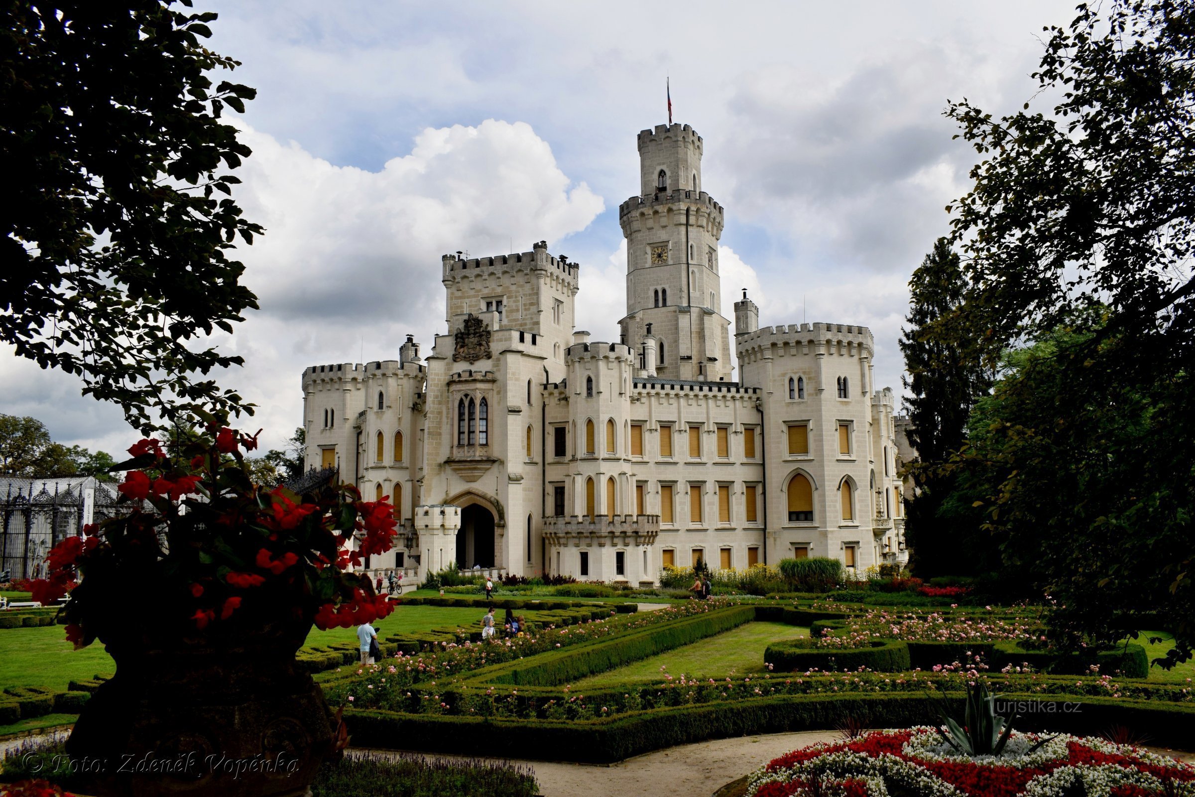 Schloss Hluboká nad Vltavou.