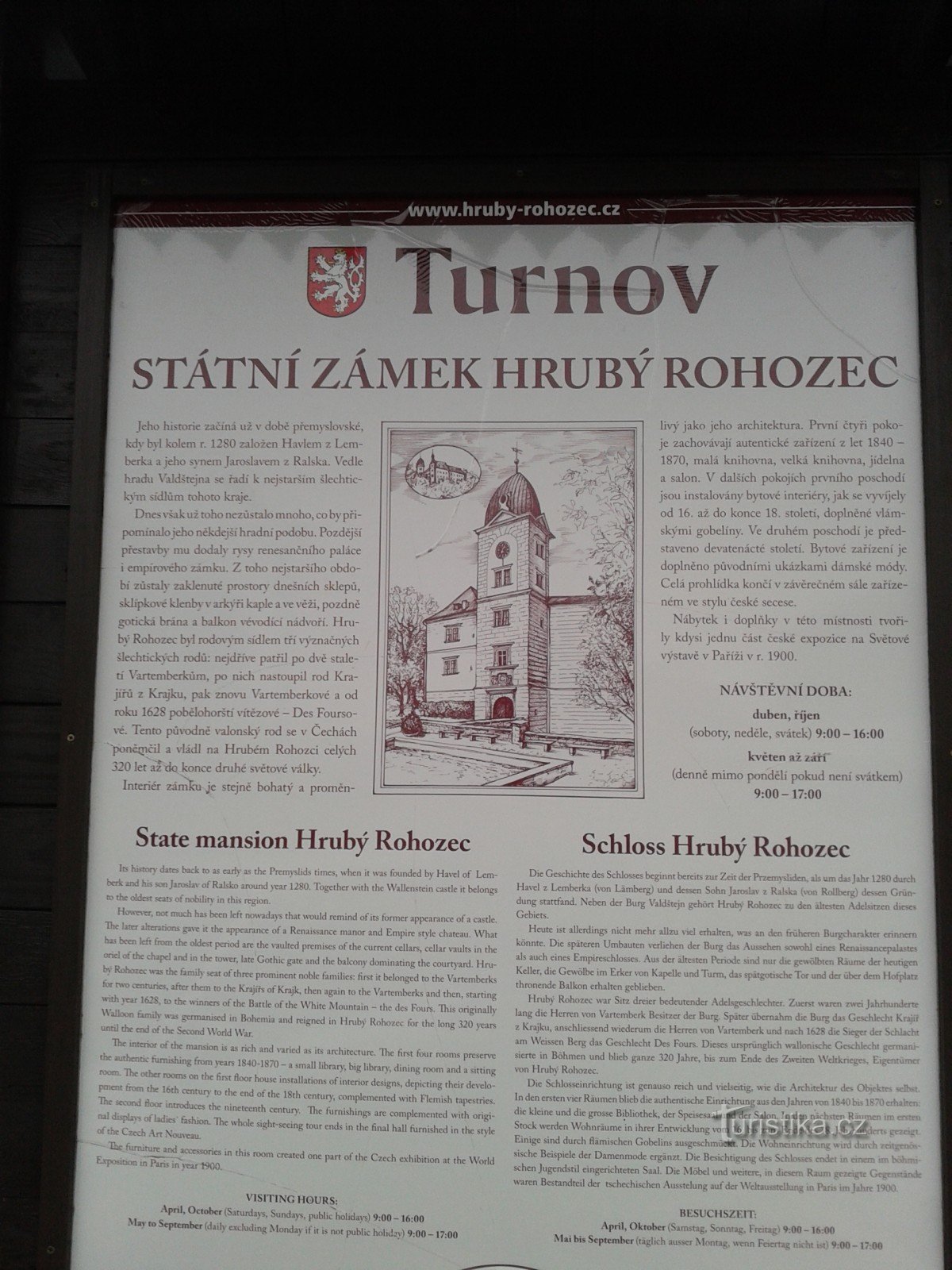 Castillo de Hrubý Rohozec