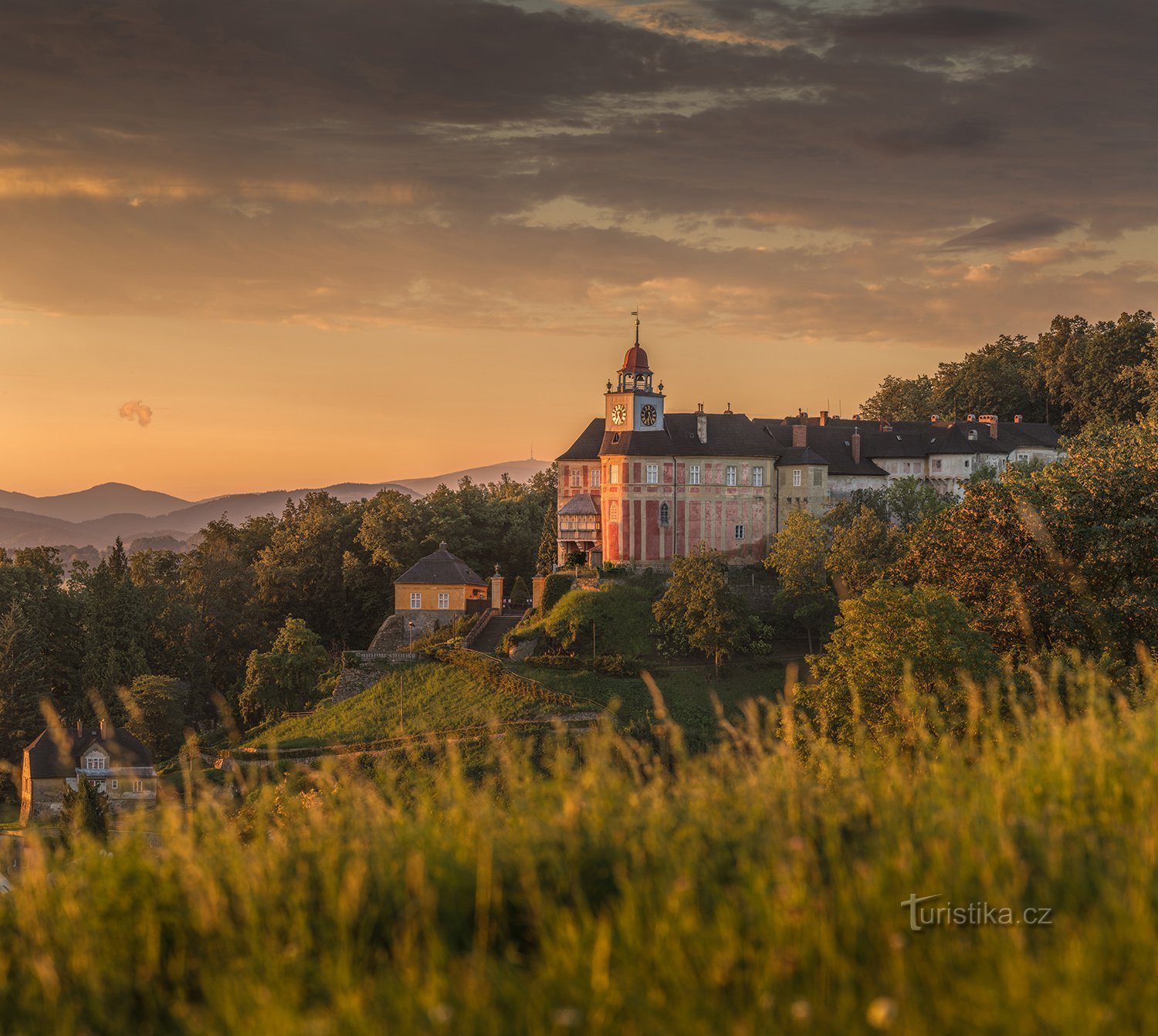 Castelo Jánský vrch em Javorník