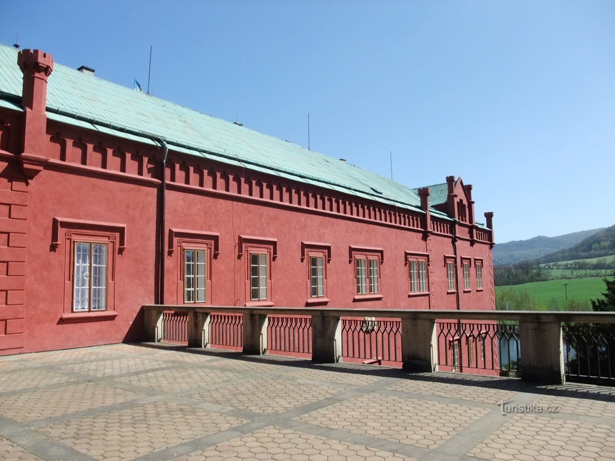Slottet Klášterec nad Ohří - porslinsmuseum