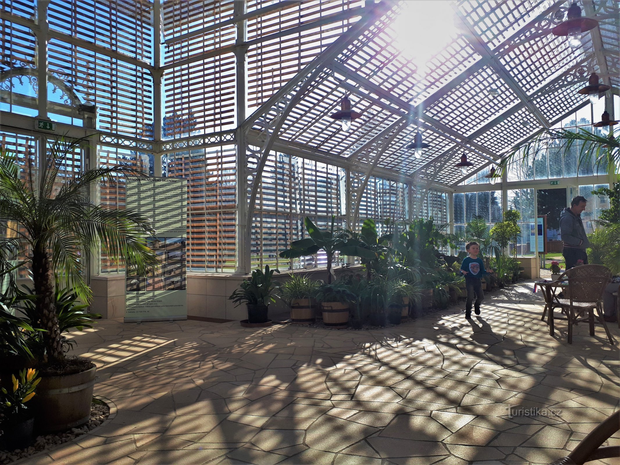 Lány Castle - castle greenhouse