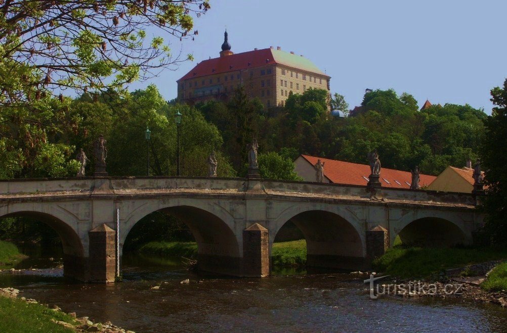 château au-dessus de la ville