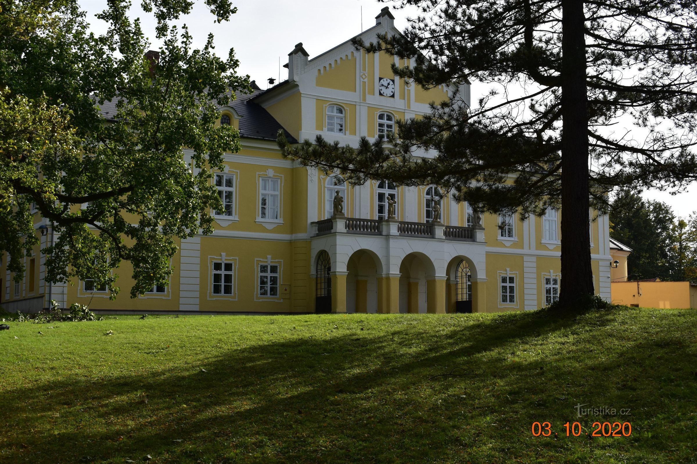Zamek Nová Horka w Studénce (otwarty 28.9.2020 września XNUMX r.)