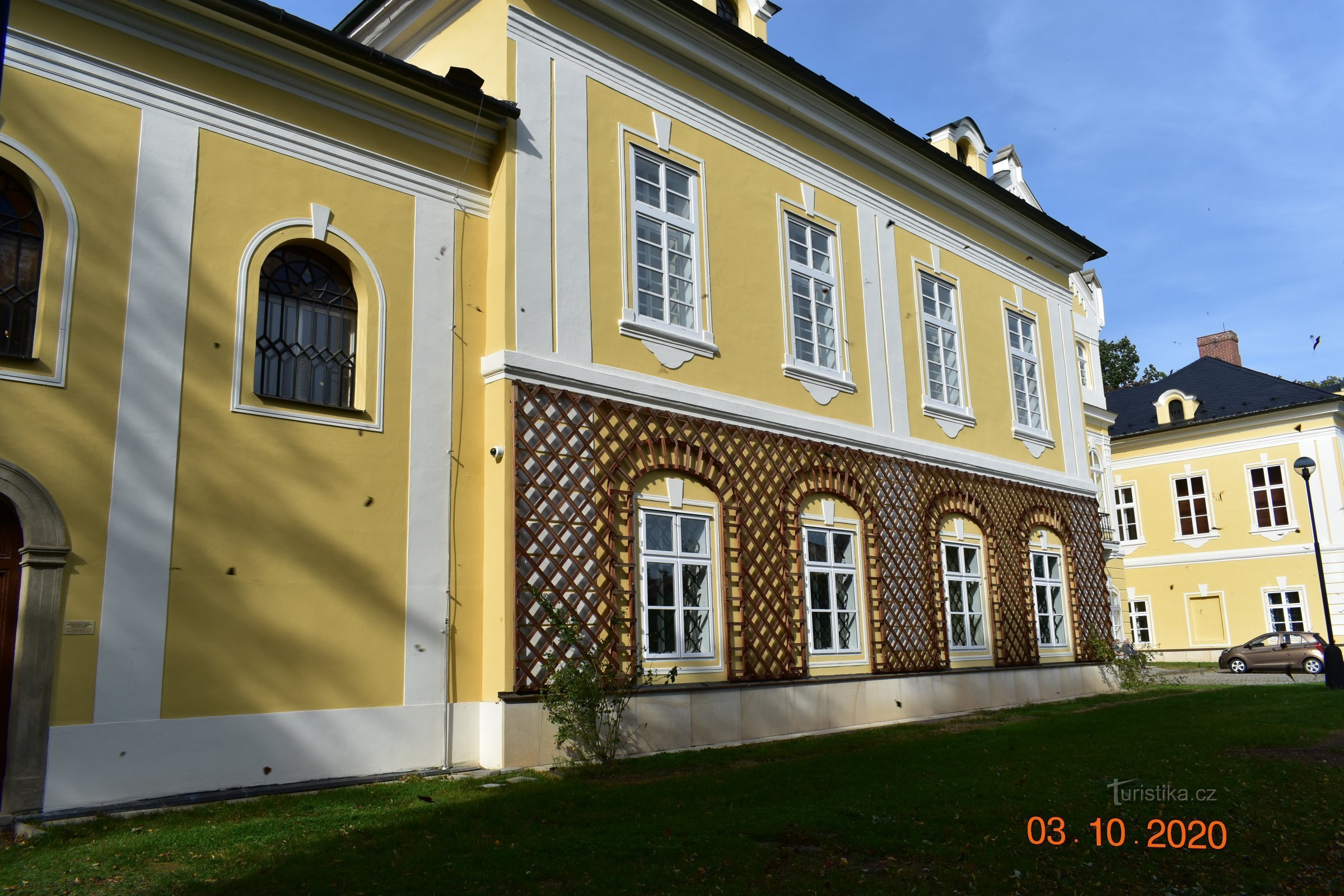 Castelo Nová Horka em Studénka (inaugurado em 28.9.2020 de setembro de XNUMX)