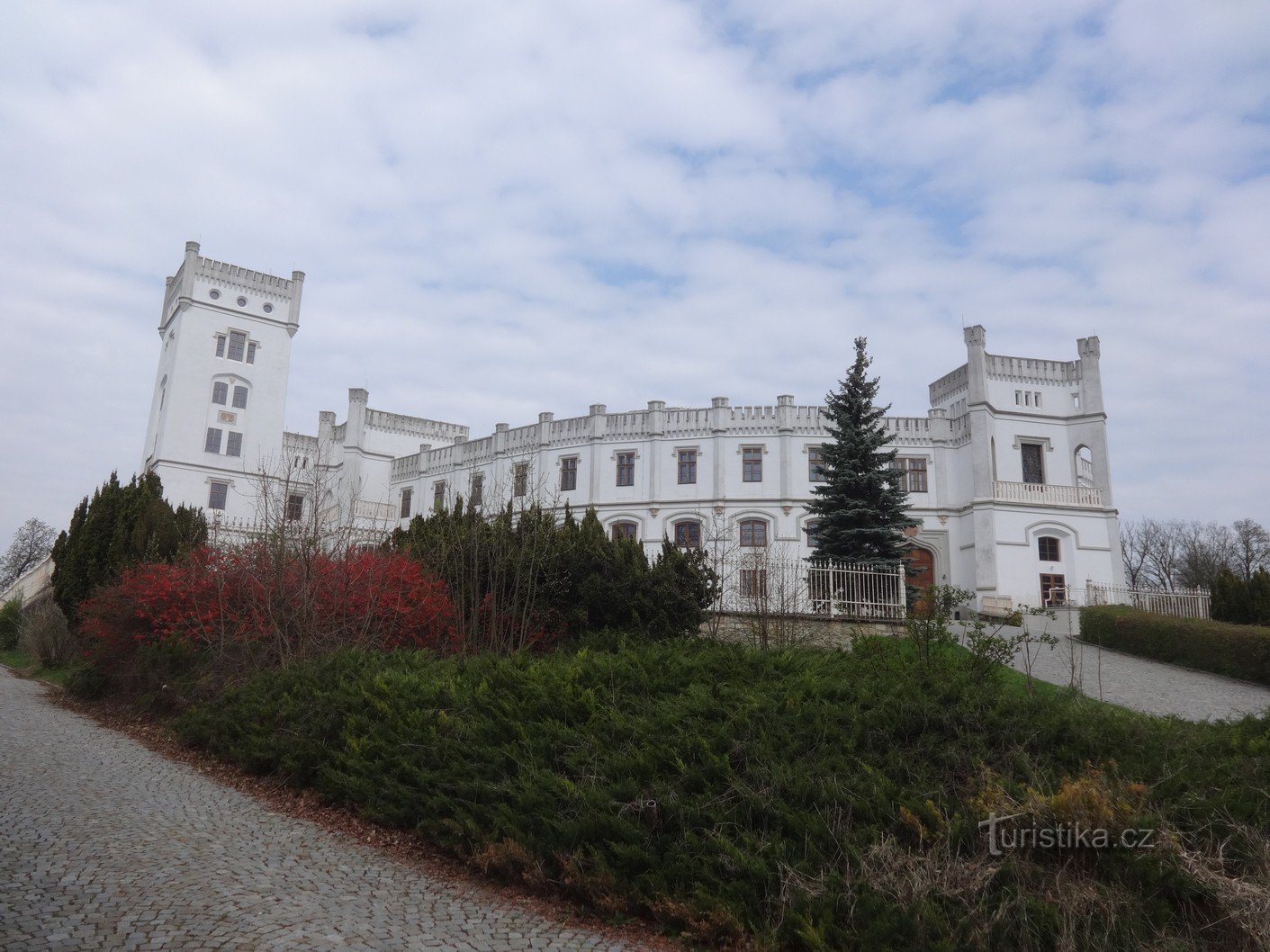 Nový Svetlov-kasteel in de stad Bojkovice