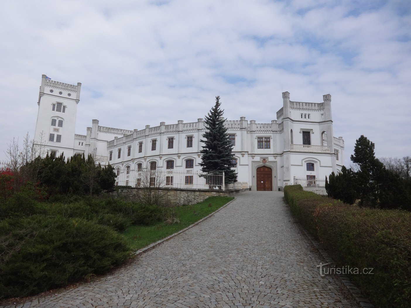 Castillo de Nový Svetlov en la ciudad de Bojkovice