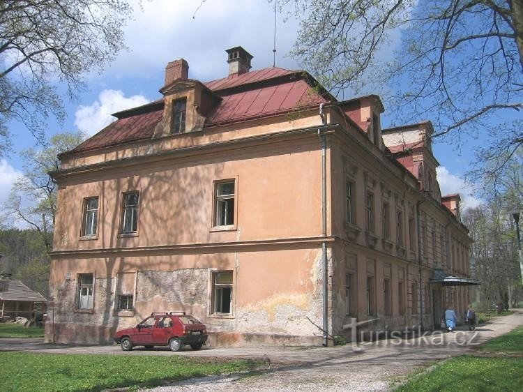 Zamek od południa: Zamek Fort