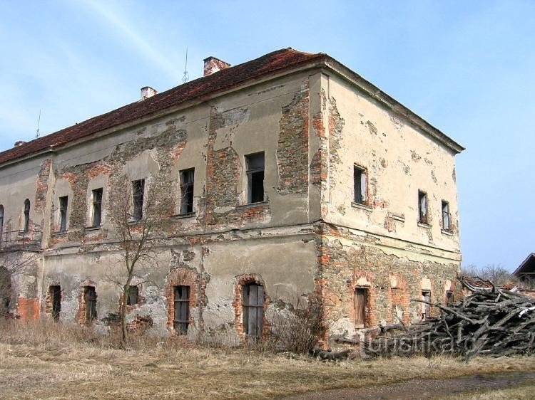 Замок с северо-запада