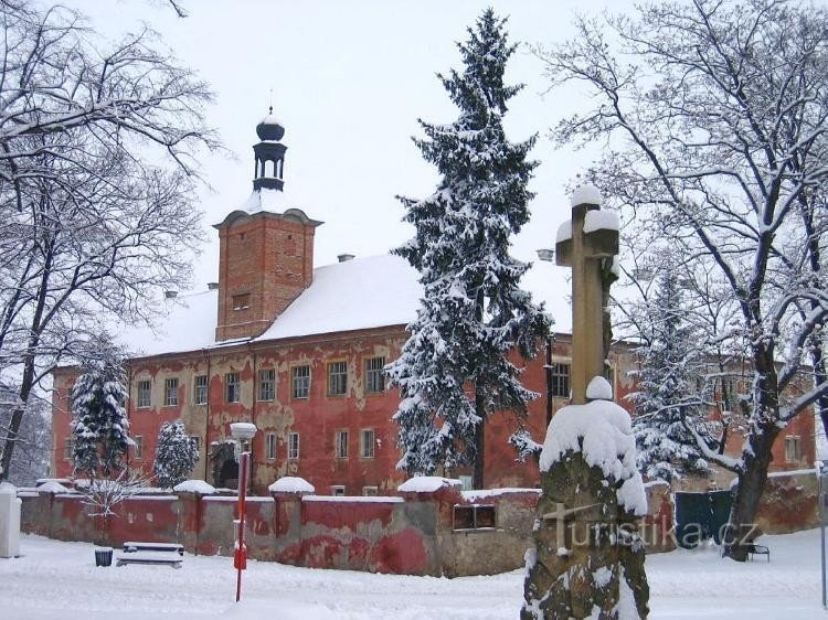 Zamek: Widok z południowego zachodu