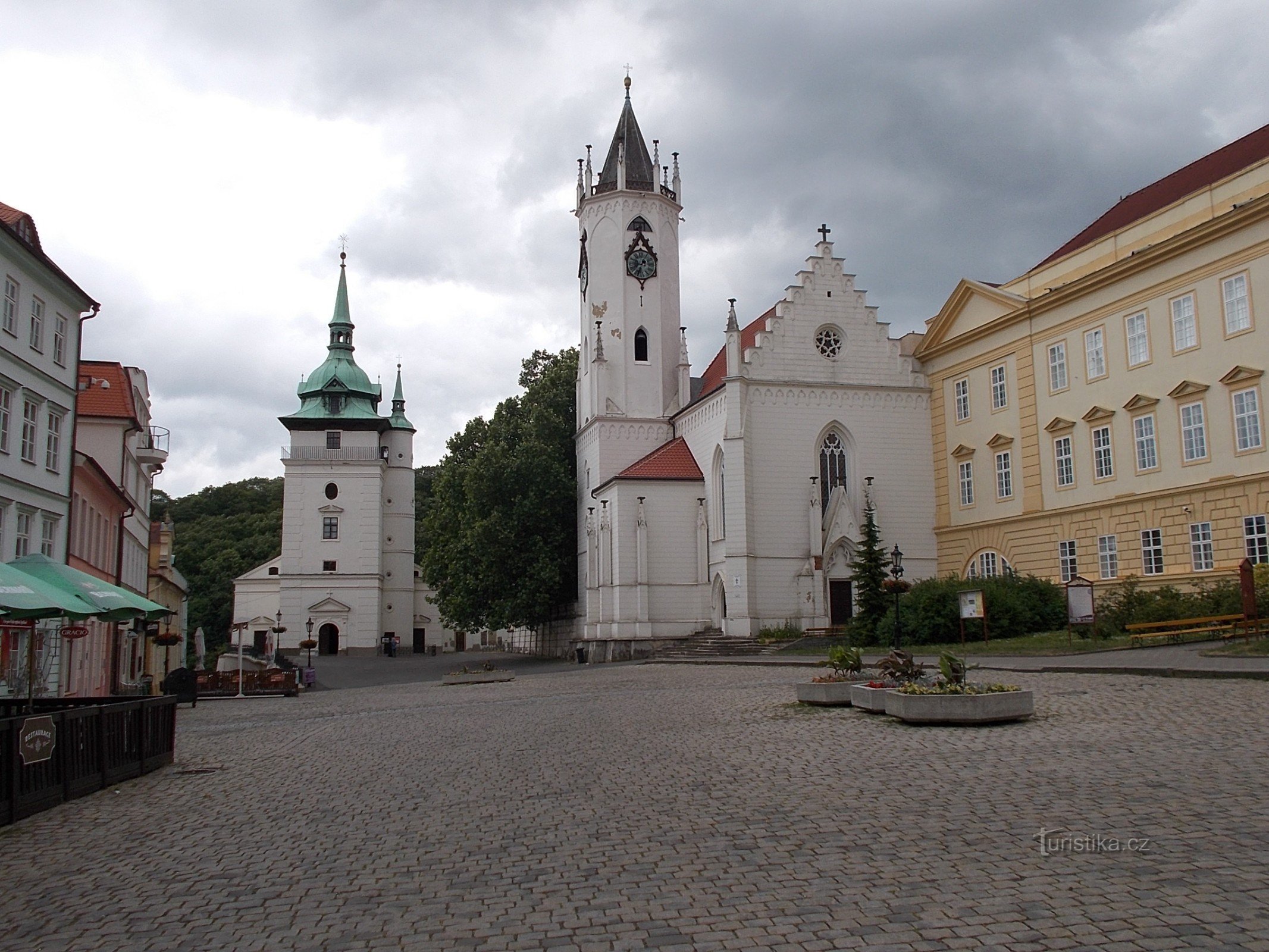 castle with castle church