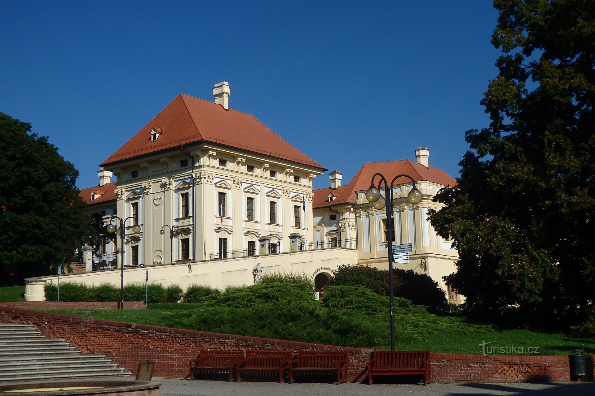 castelul Slavkov lângă Brno