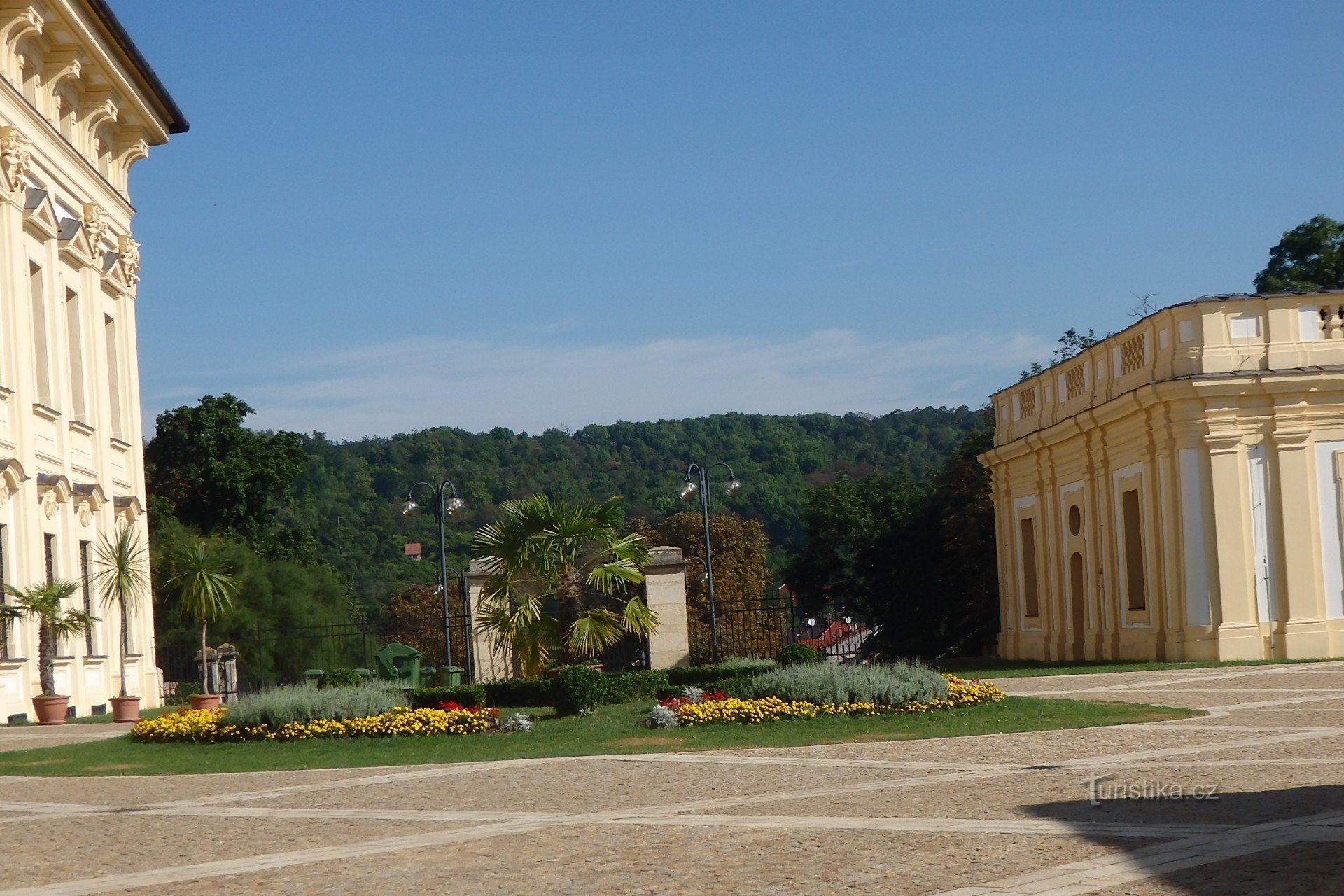 château Slavkov près de Brno