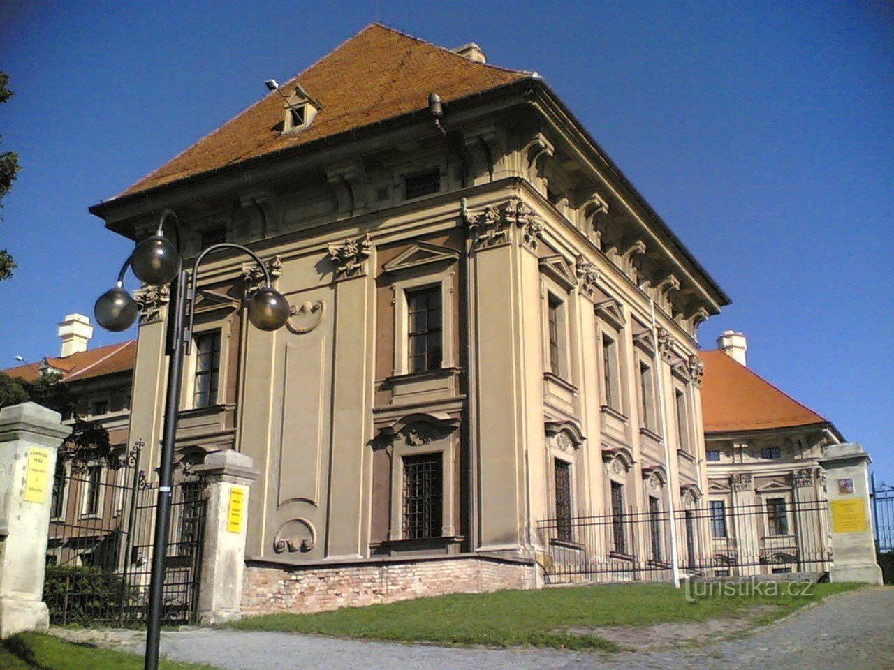 Slott Slavkov nära Brno - Austerlitz