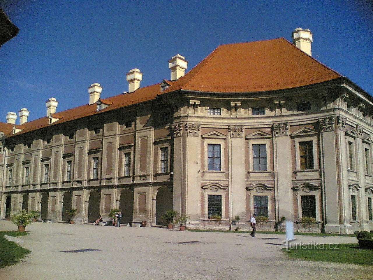 Castelo Slavkov perto de Brno - Austerlitz