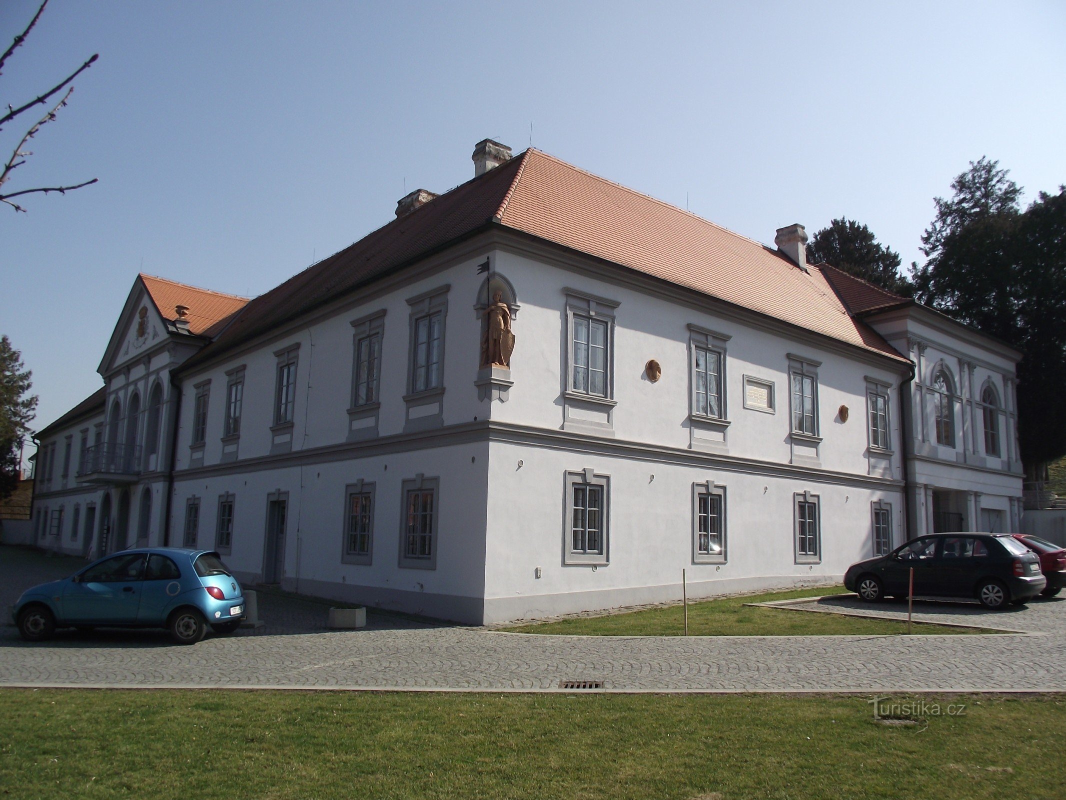 castle in Bílovice