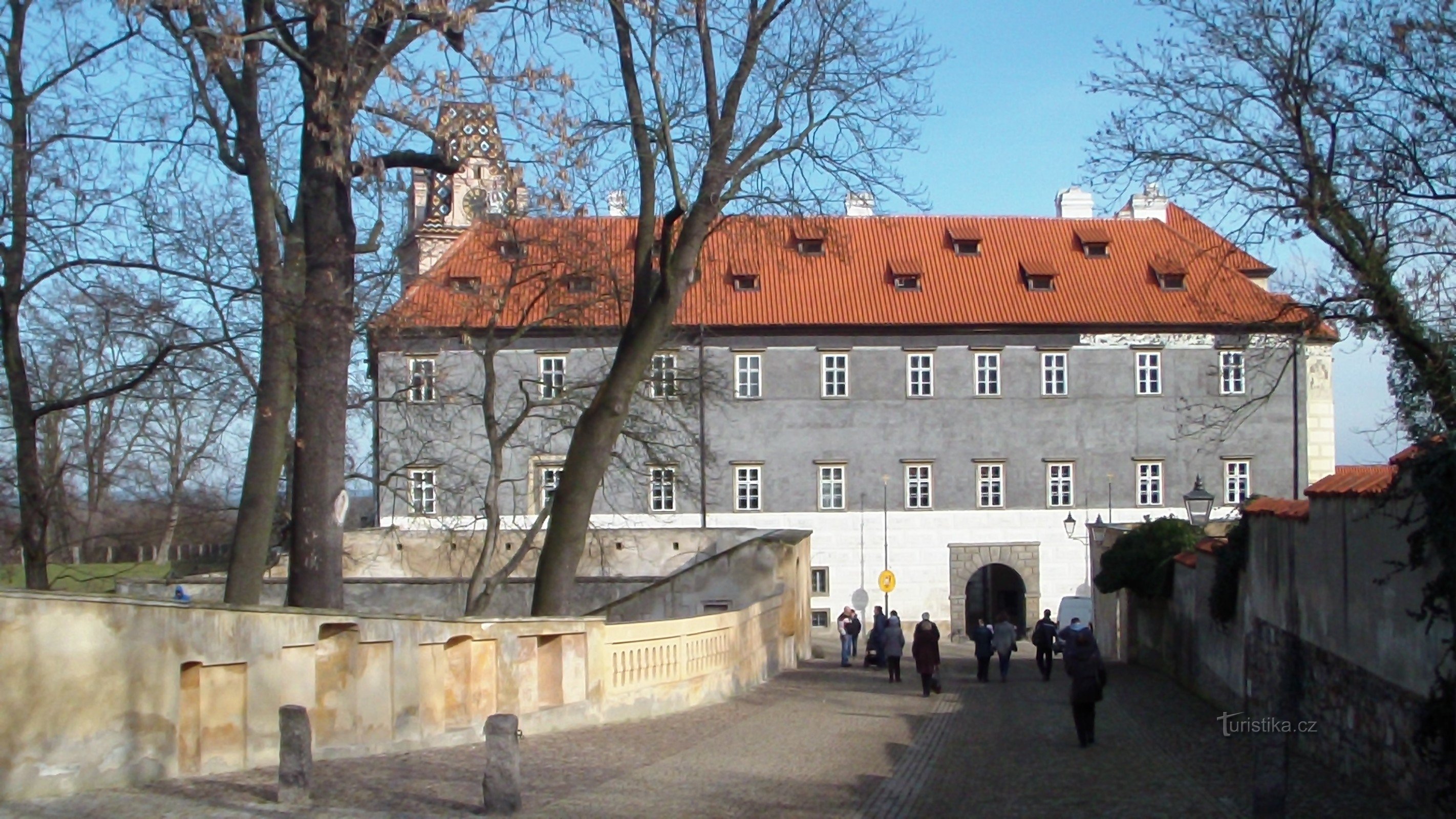 Brandýs nad Labemの城