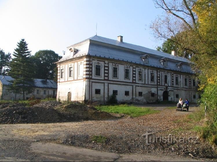 Castle in Bravantice