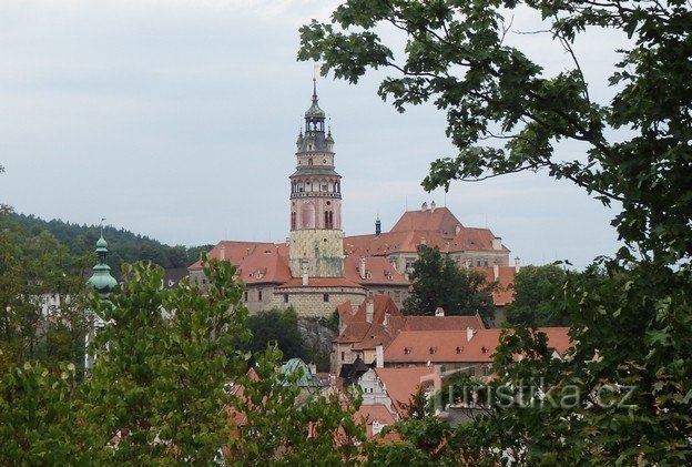 Замок в Чески-Крумлове.