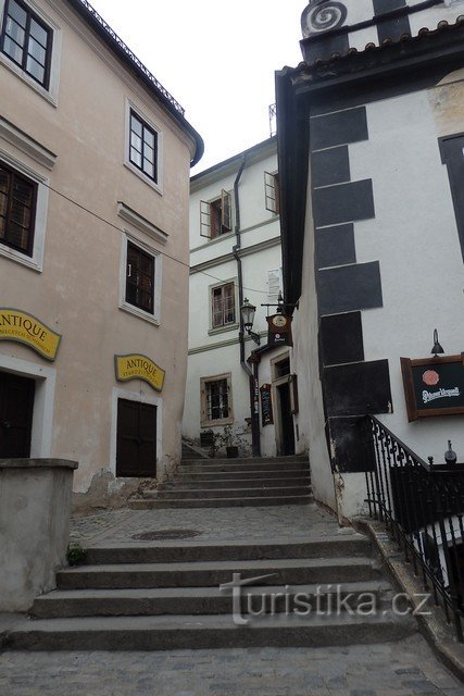 Castle in Český Krumlov.